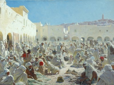 La Place du Marché, Guardia - Thomas Frederick Mason Sheard